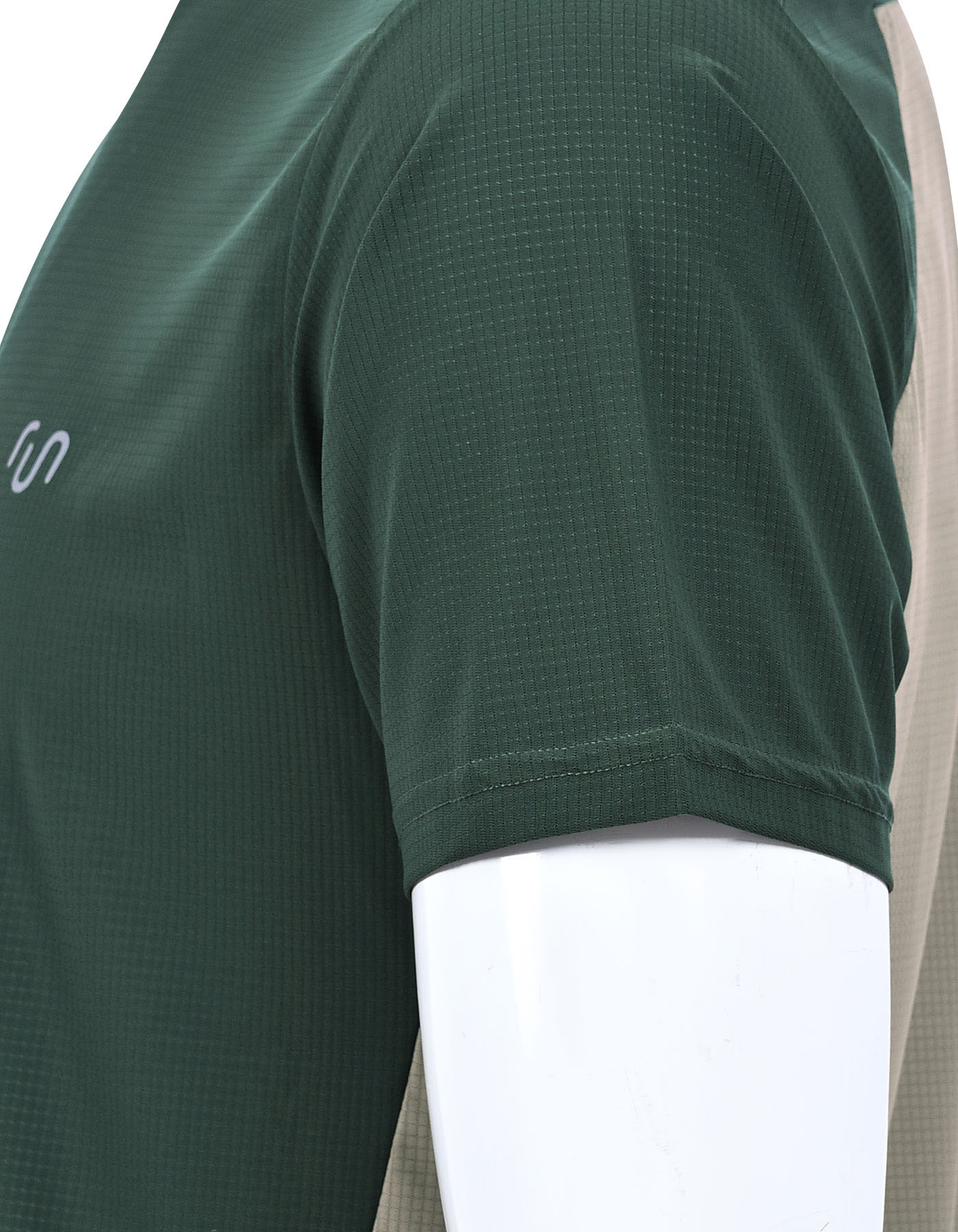 Olive Half Sleeves Gym Tee FGT2504-3-L