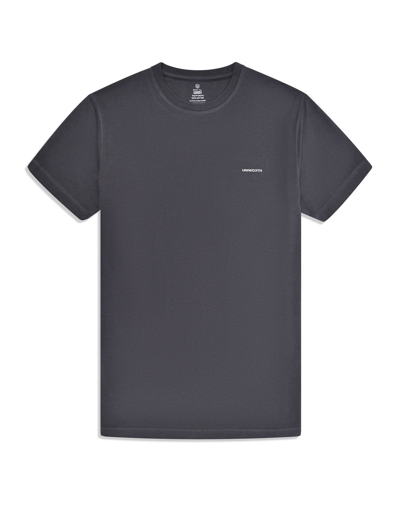 Plain Charcoal TEE2607-S