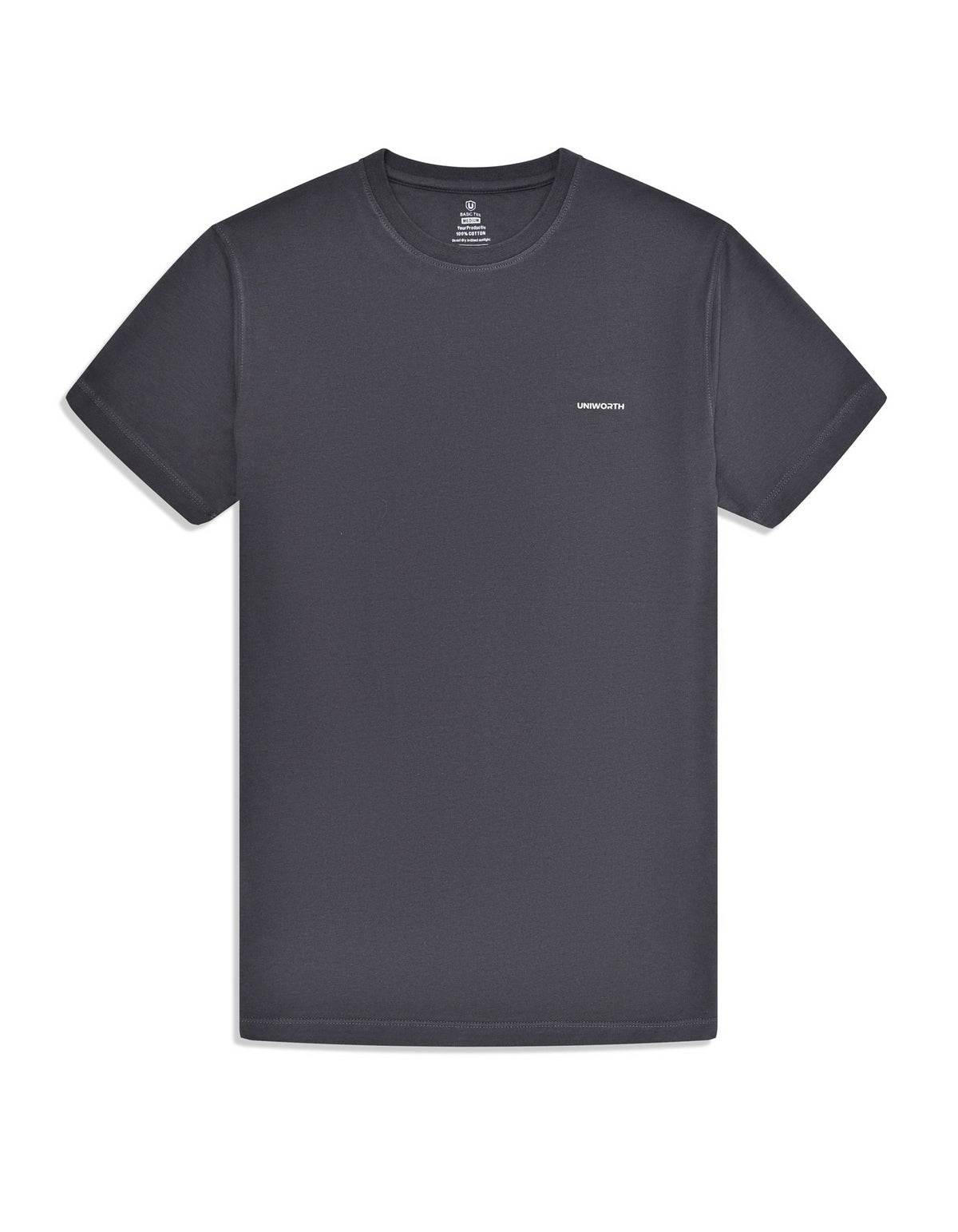 Plain Charcoal TEE2607-S
