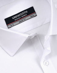 Self White Tailored Smart Fit Shirt FS1752-1SF-15