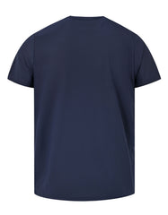 Navy Half Sleeves Gym Tee FGT2606-XL