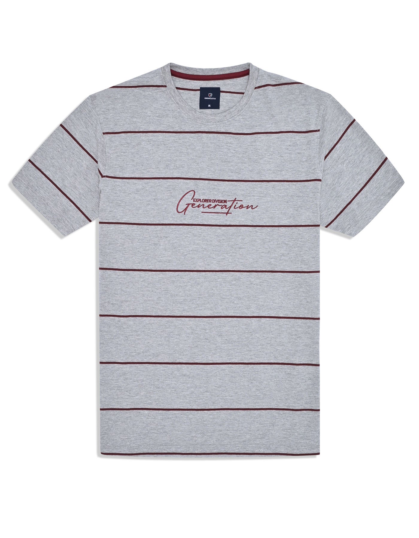 Stripe Heather Grey TCN2517-S