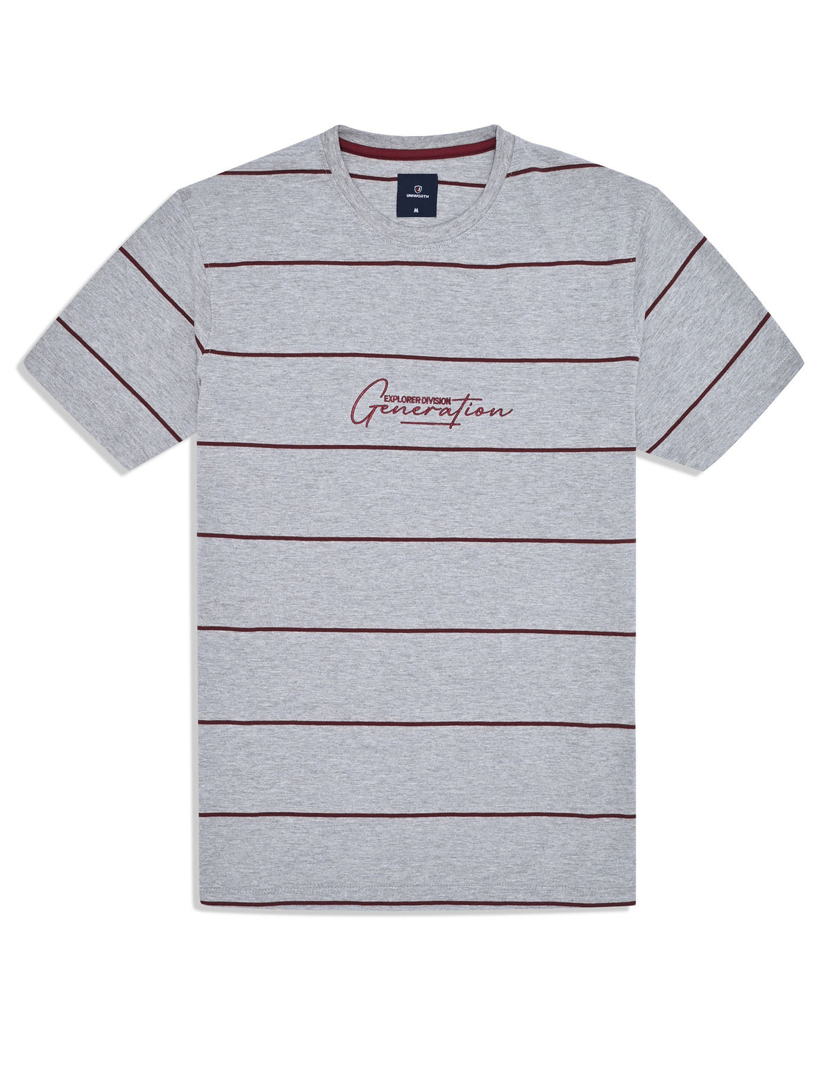 Stripe Heather Grey TCN2517-S