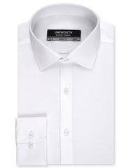 Plain White Tailored Smart Fit Shirt FS1758SF-14.5