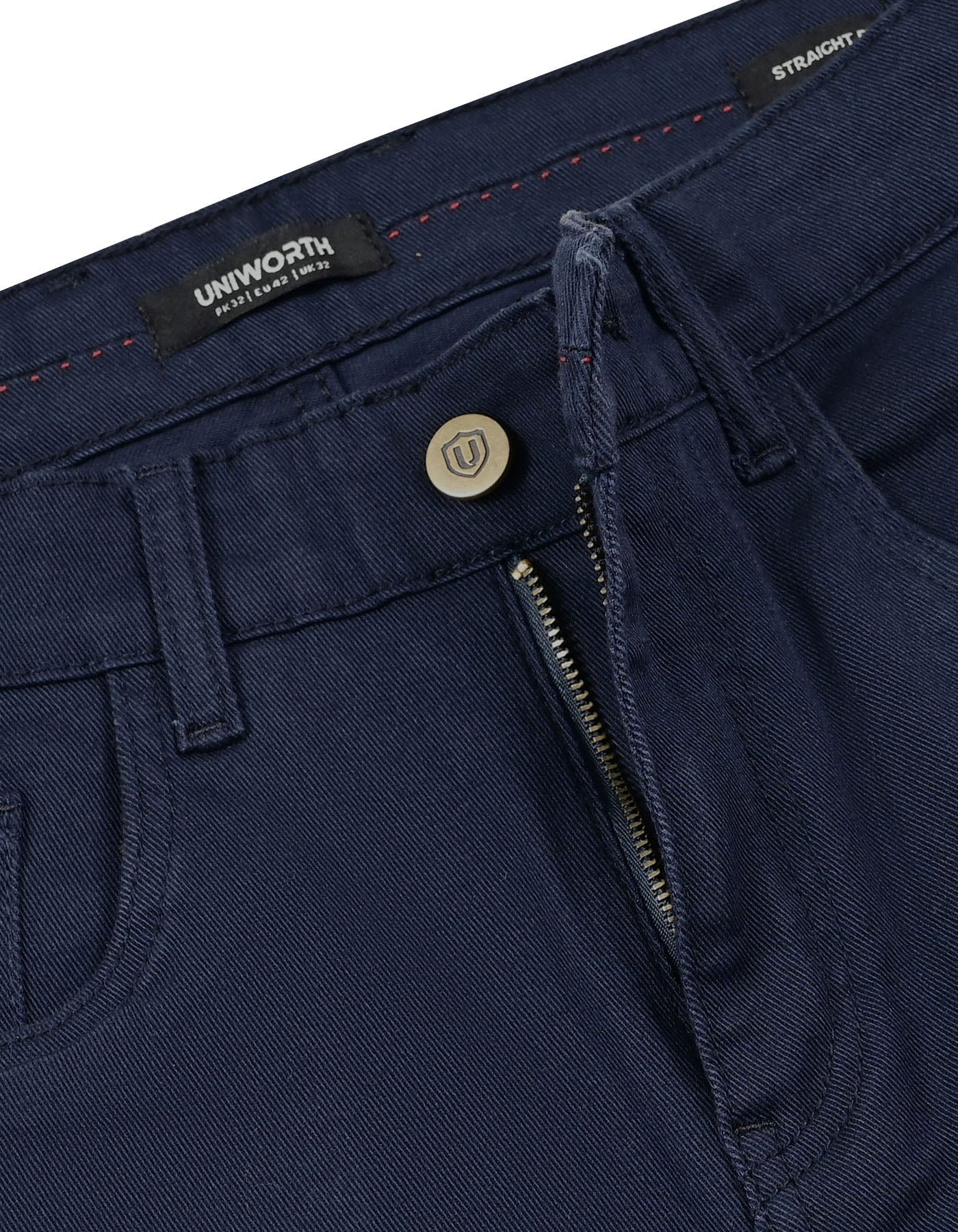 Navy Straight Fit  Denim DM2622-32