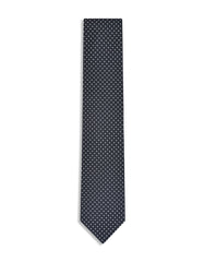 Black Dotted Tie