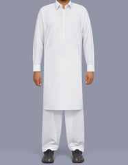 White Plain Kameez Shalwar KS26123R-XS