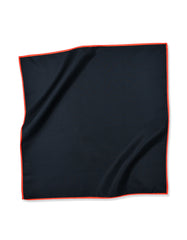 Black Paisley Pocket Square