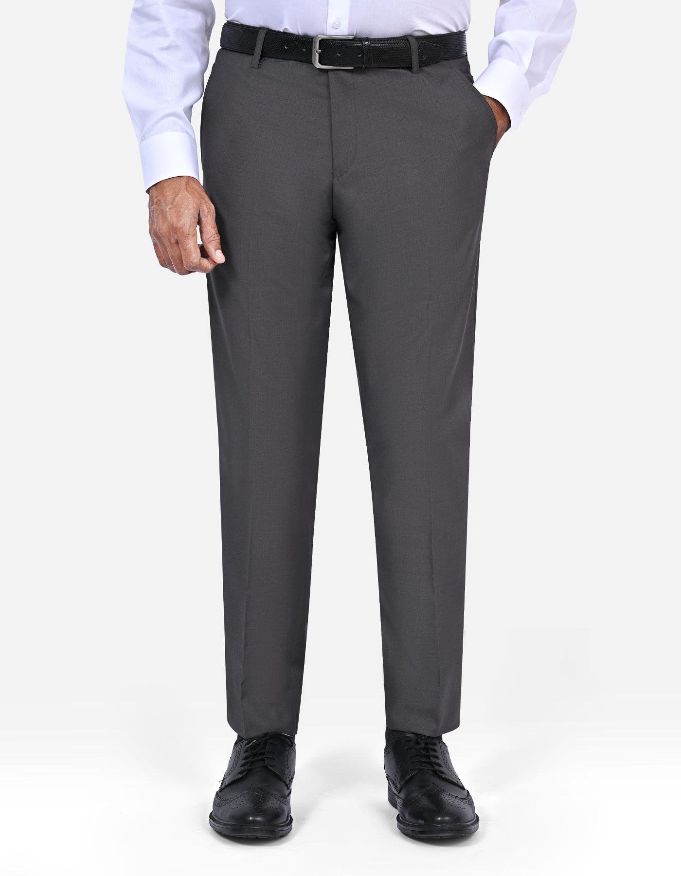 Charcoal Plain Suit ST2732C-36
