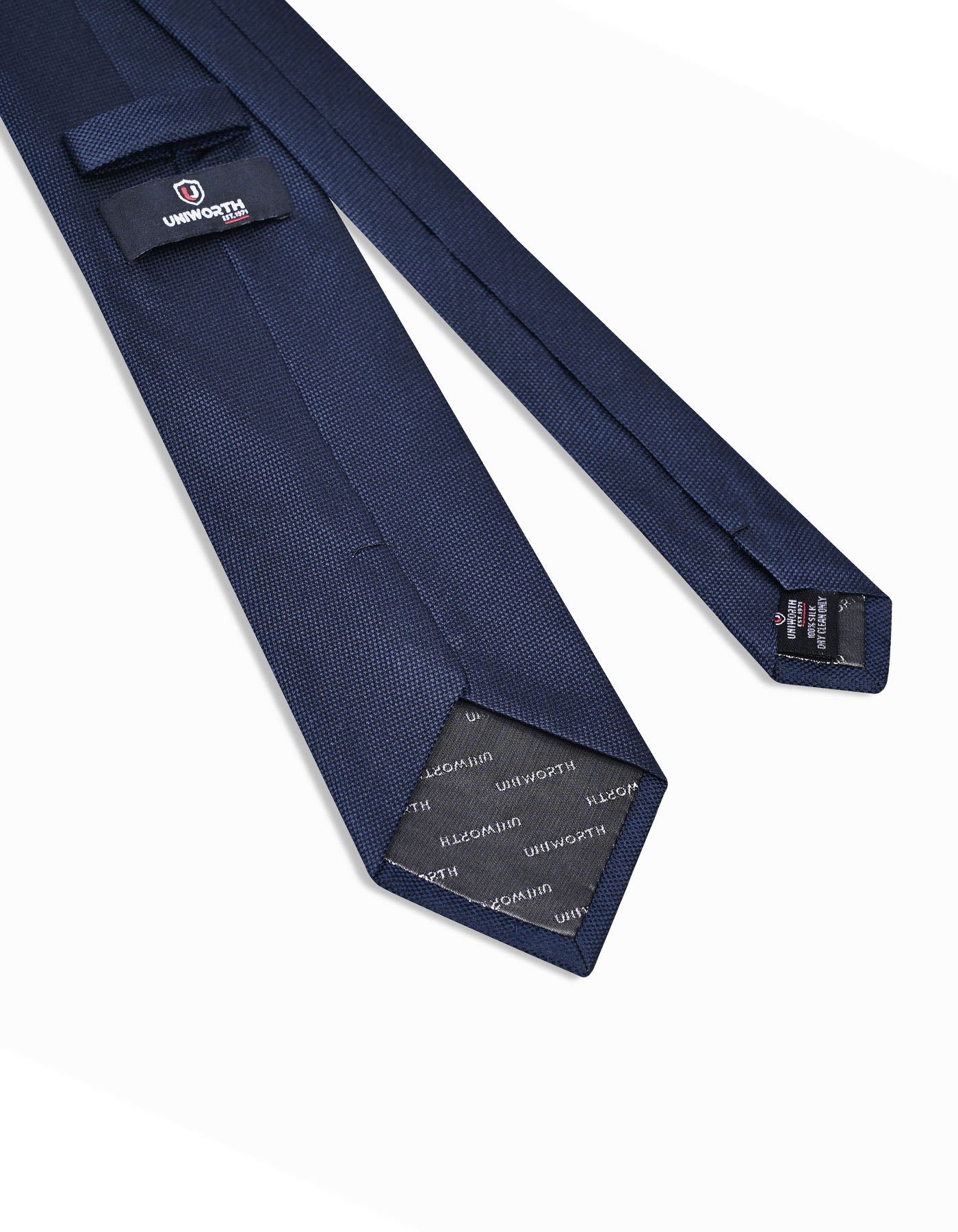 D Navy Texture Tie