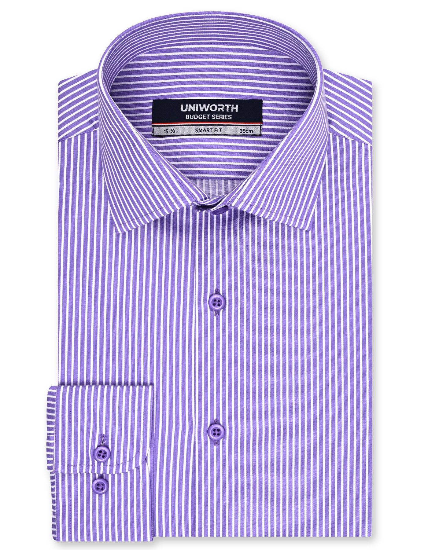 Stripe Violet Tailored Smart Fit Shirt FS2871-5SF-14.5