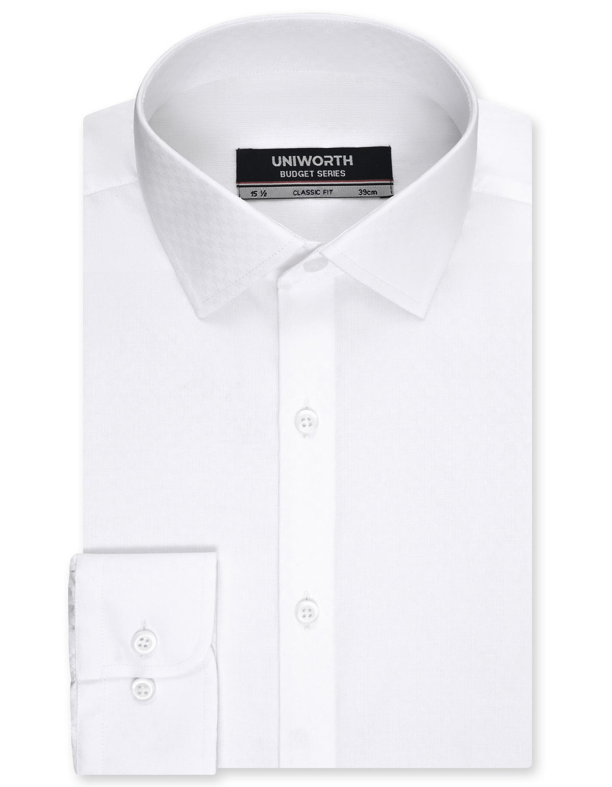 Self White Classic Fit Shirt FS1785RF-14.5