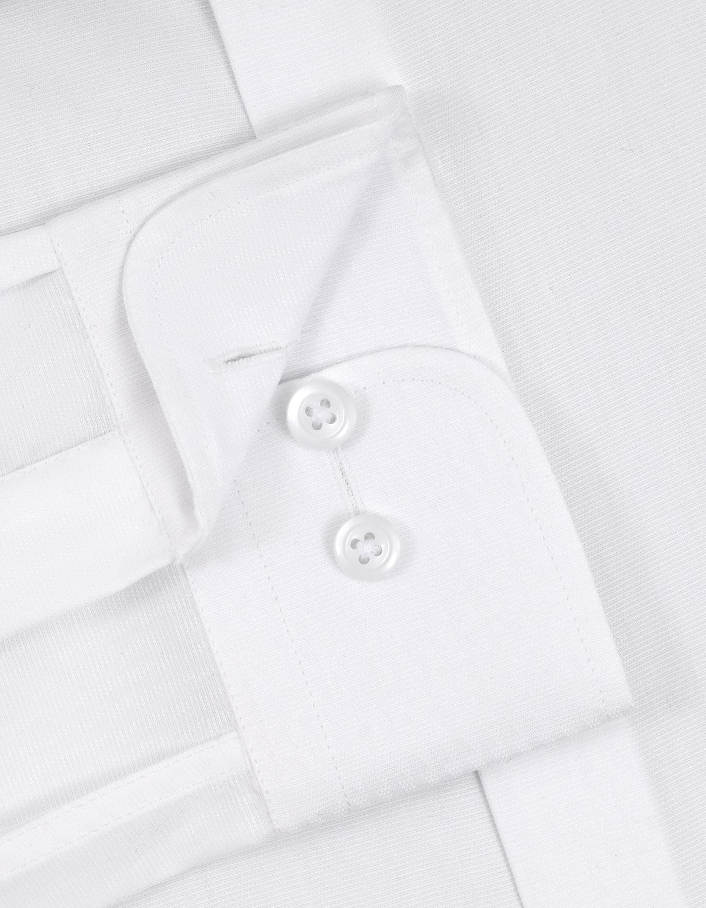 Self White Classic Fit Shirt FS1757-1RF-15.5