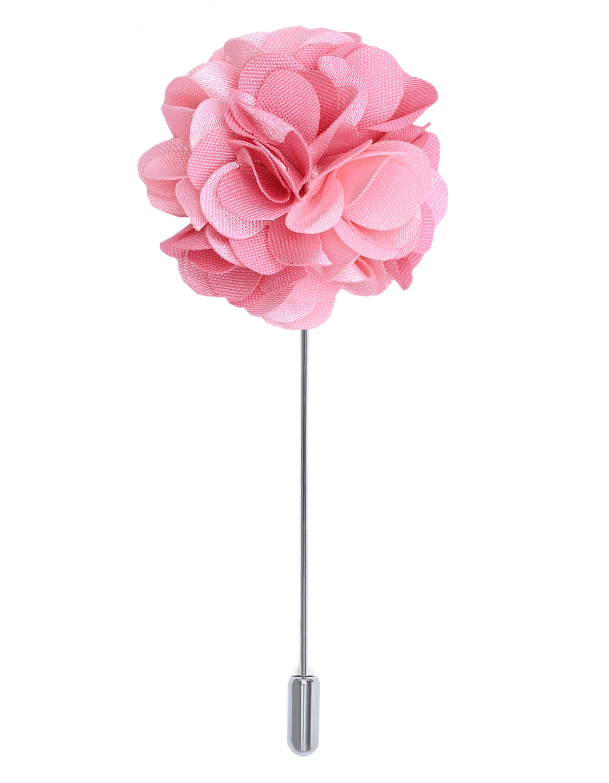 Pink Floral Coat Lapel Pin