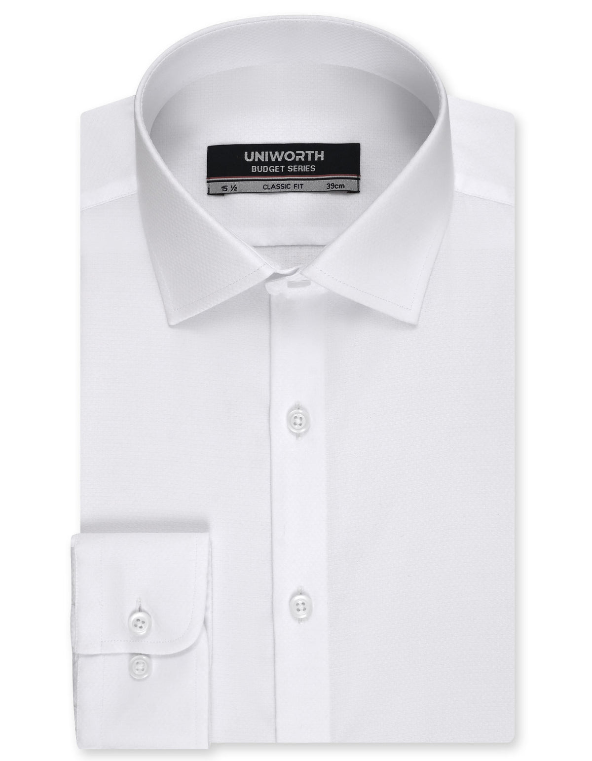 Self White Classic Fit Shirt FS1769RF-14.5