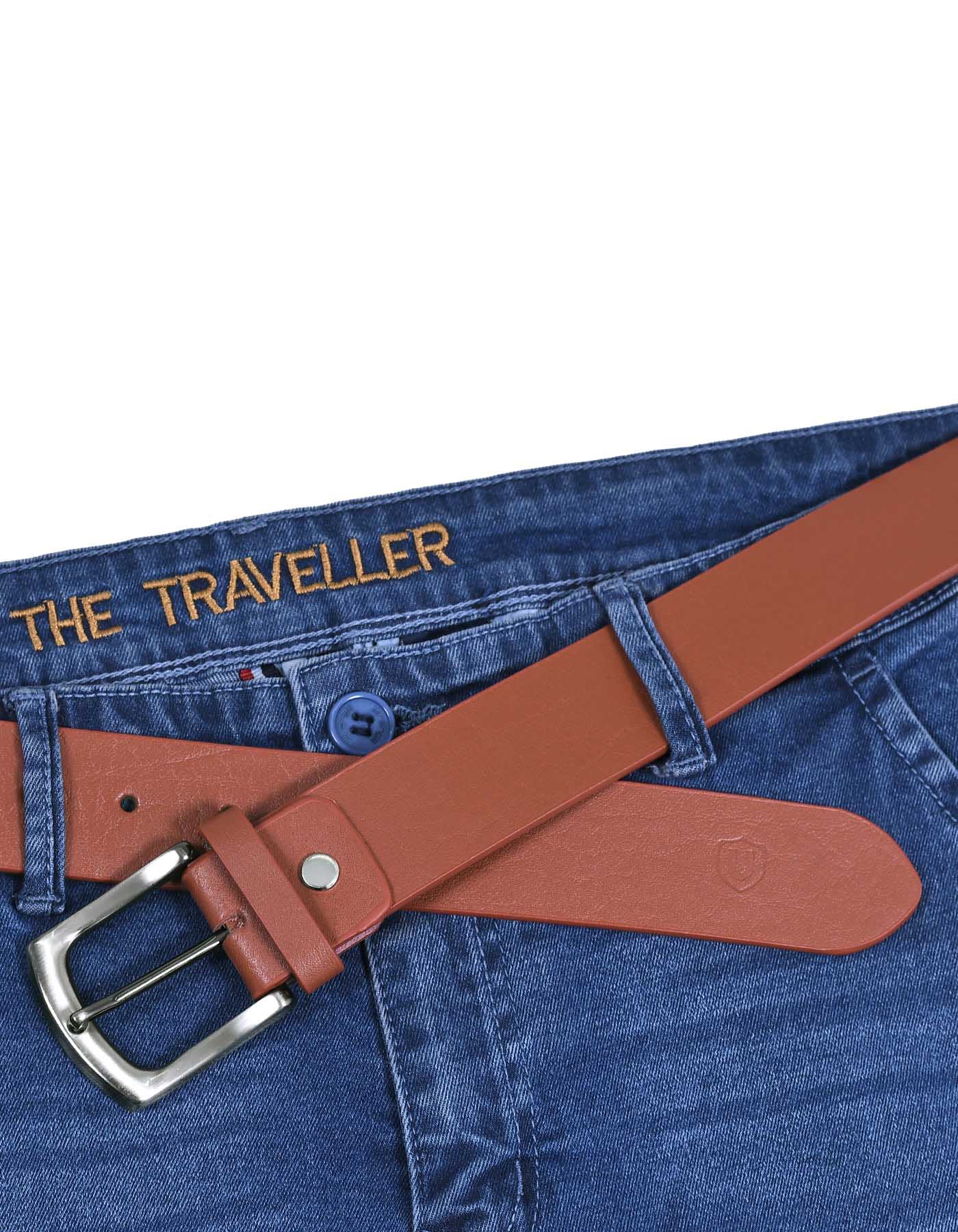 Tan Casual Belt BTC2211-1-36