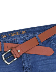 Tan Casual Belt BTC2211-1-36