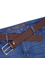 Brown Casual Belt BTC2401-4-36