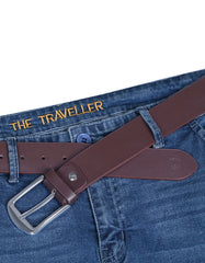 Brown Casual Belt BTC2401-6-38