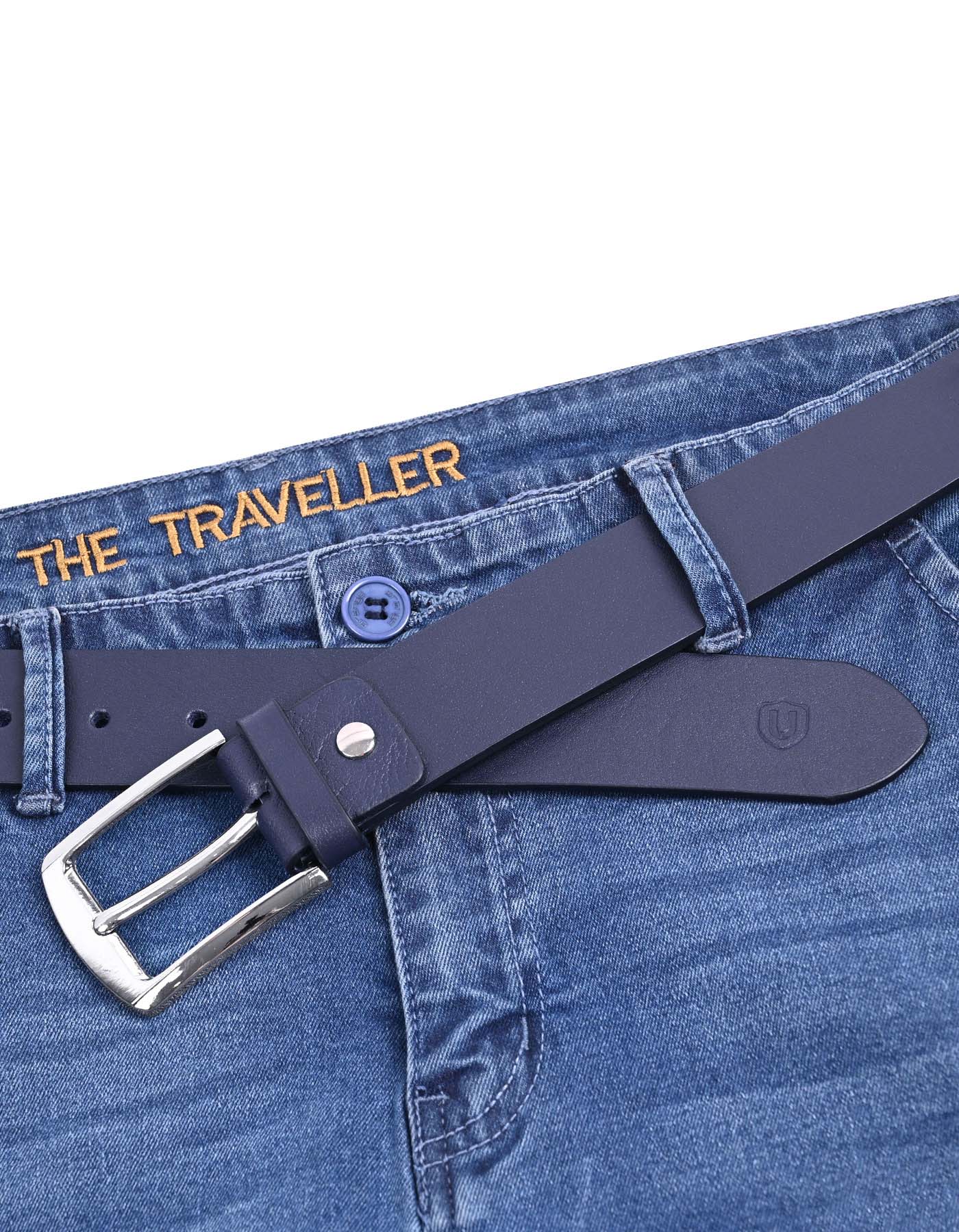 Navy Casual Belt BTC2402-3-36