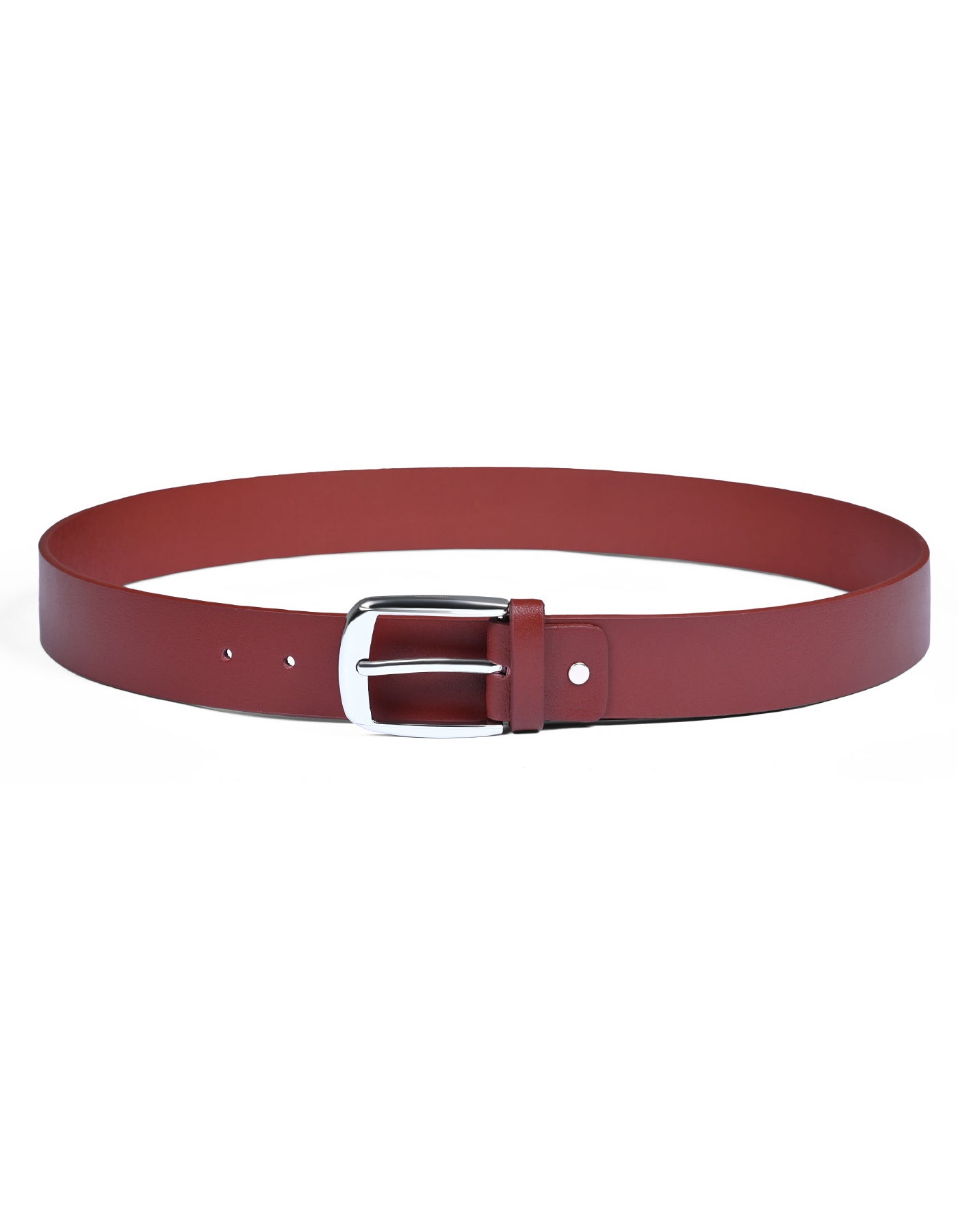 Burgundy Casual Belt BTC2403-1-36