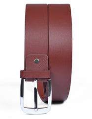 Burgundy Casual Belt BTC2403-1-34
