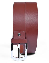 Burgundy Casual Belt BTC2403-2-34