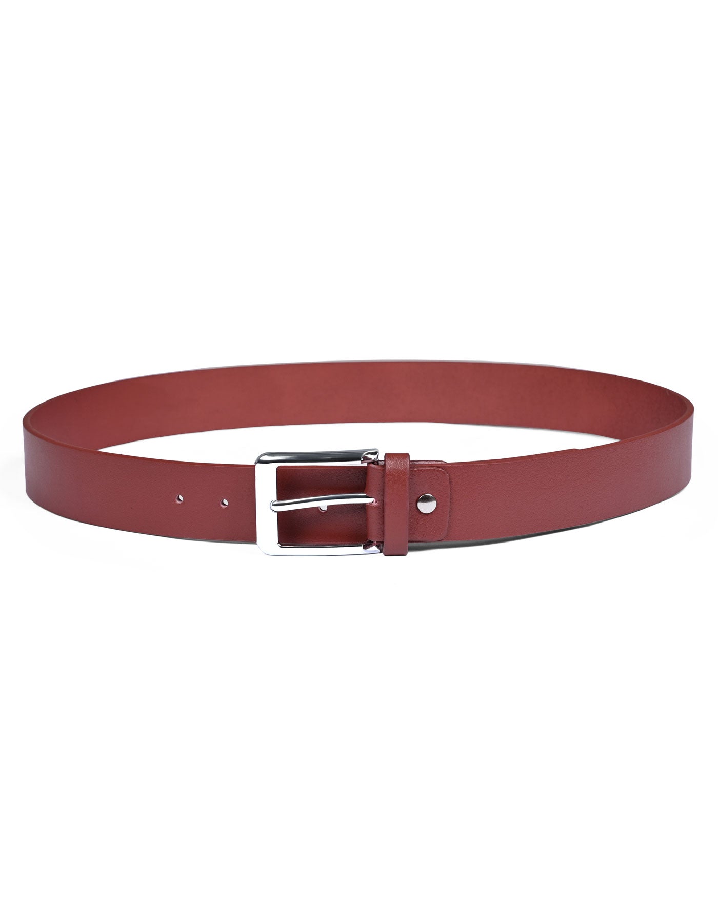 Burgundy Casual Belt BTC2403-4-36
