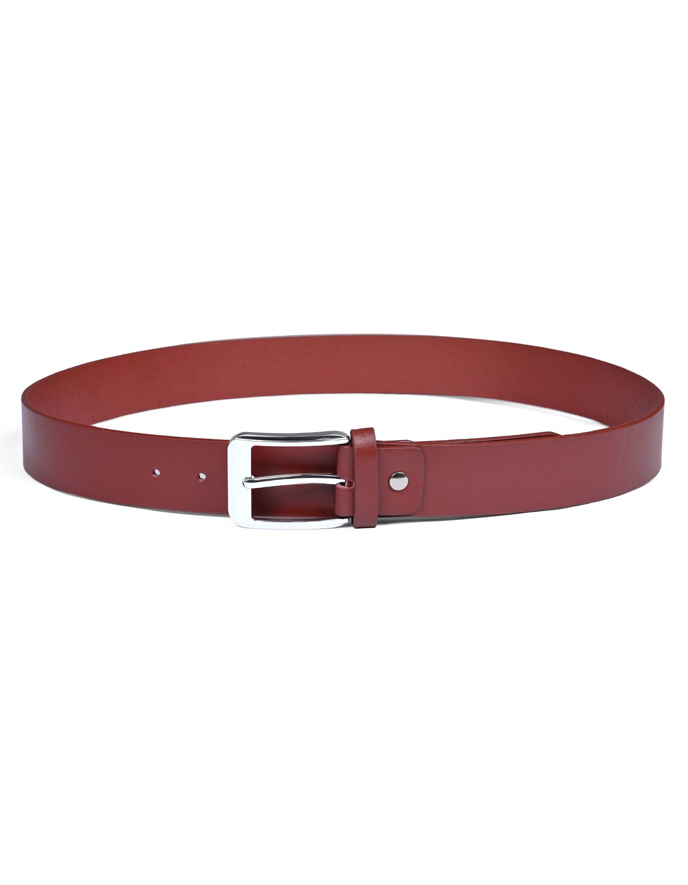 Burgundy Casual Belt BTC2403-5-36