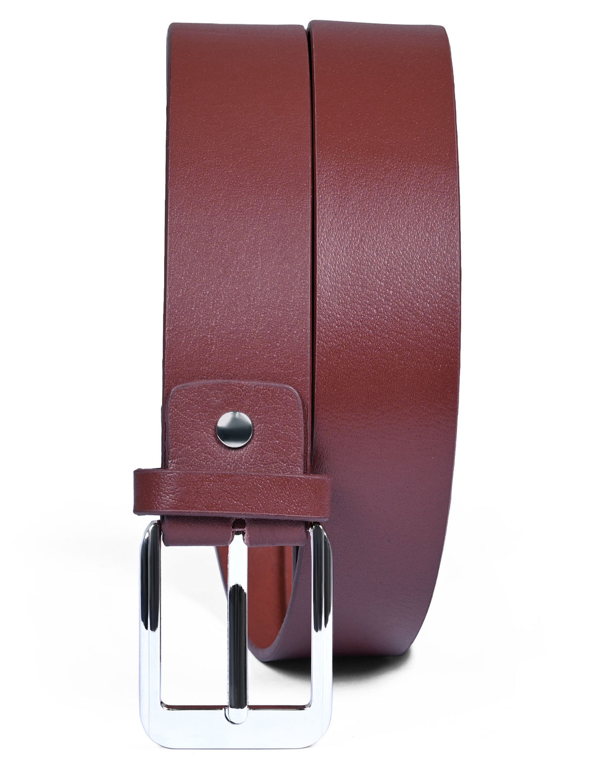 Burgundy Casual Belt BTC2403-5-34