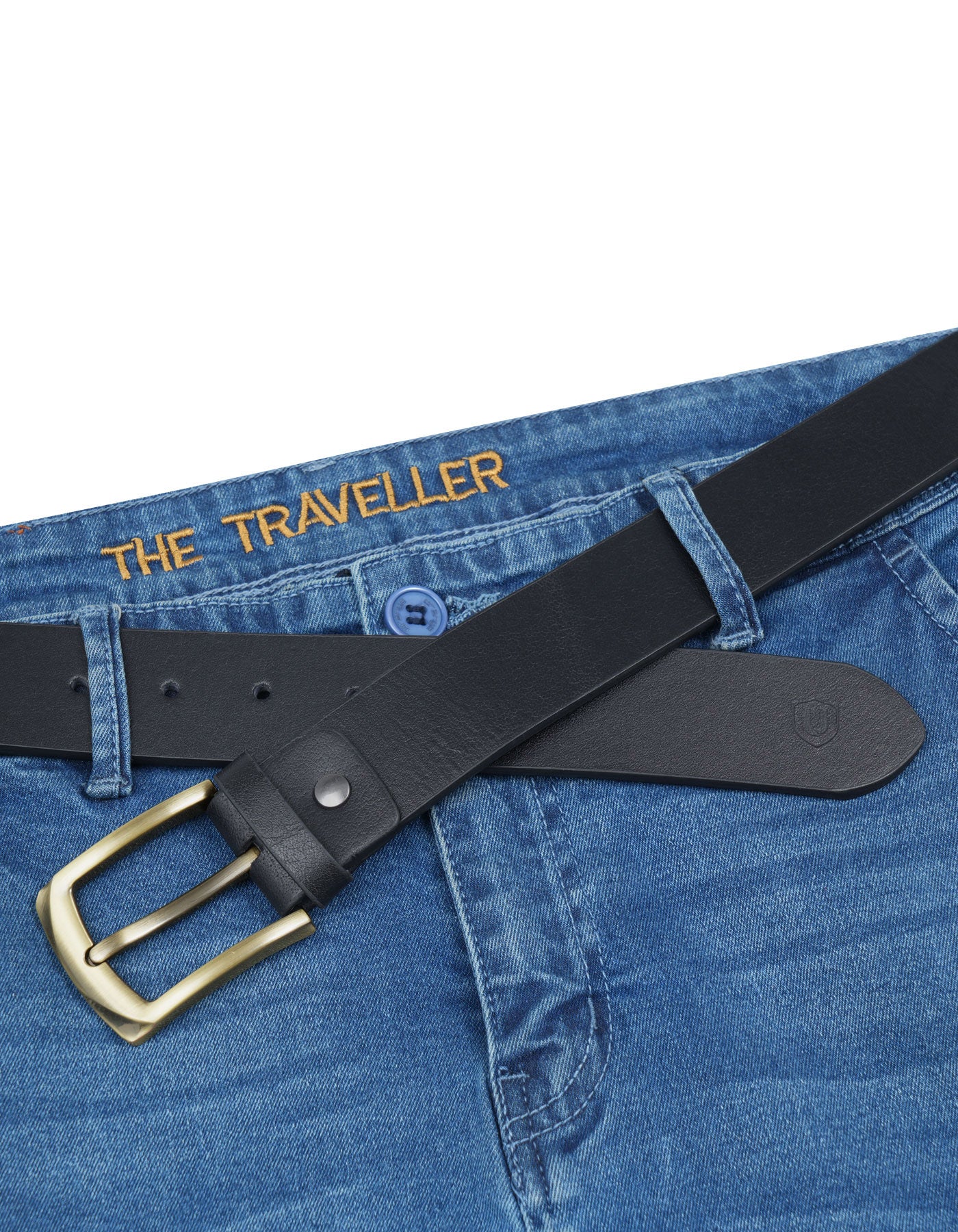 Black Casual Belt BTC2451-2-36