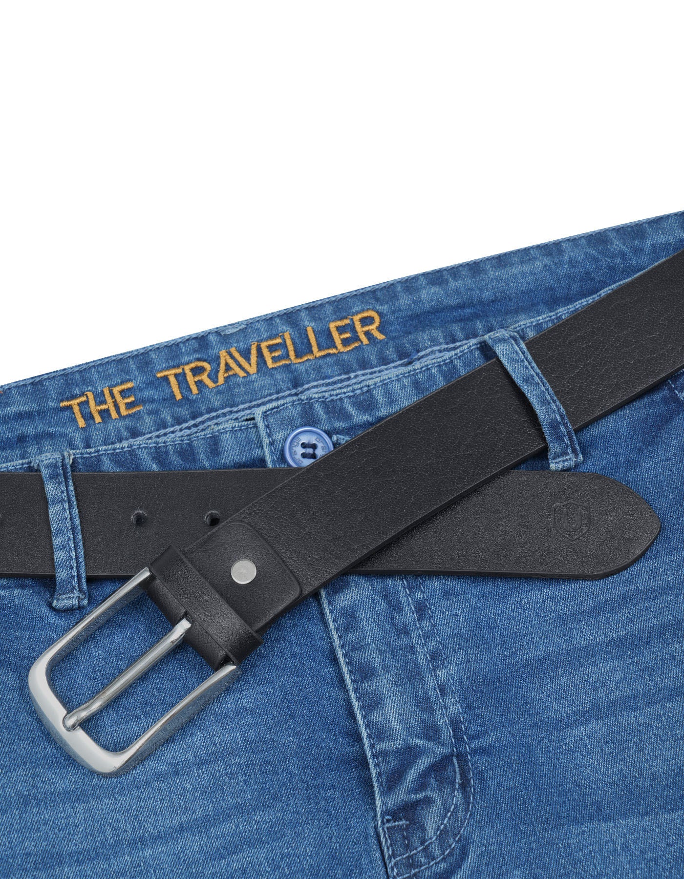 Black Casual Belt BTC2451-5-36