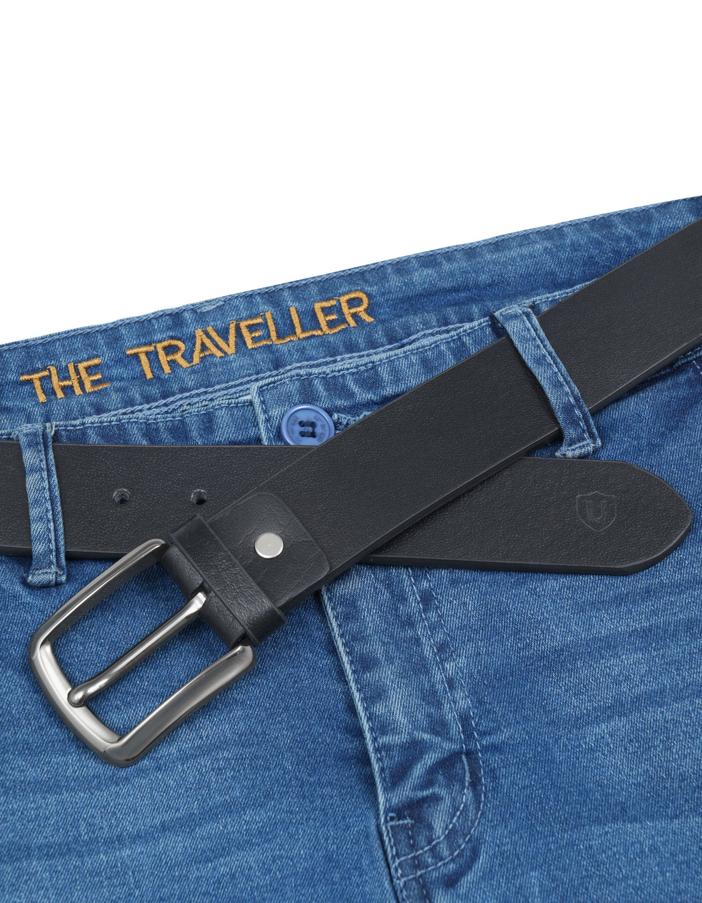 Black Casual Belt BTC2451-6-36