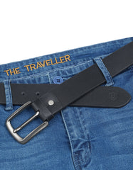 Black Casual Belt BTC2451-6-36