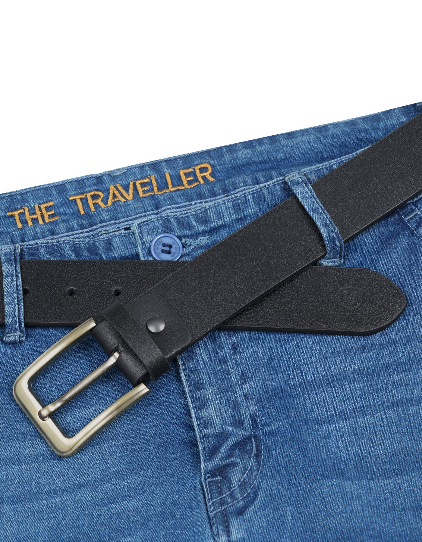 Black Casual Belt BTC2451-36