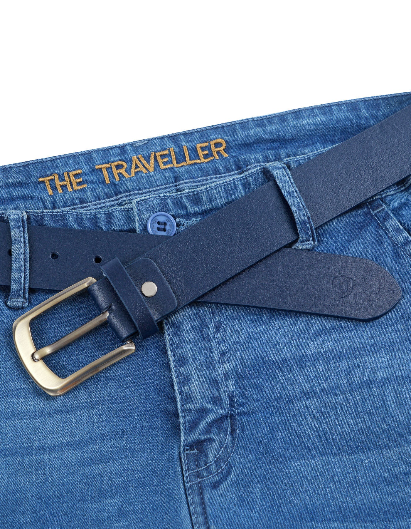Navy Casual Belt BTC2452-1-36