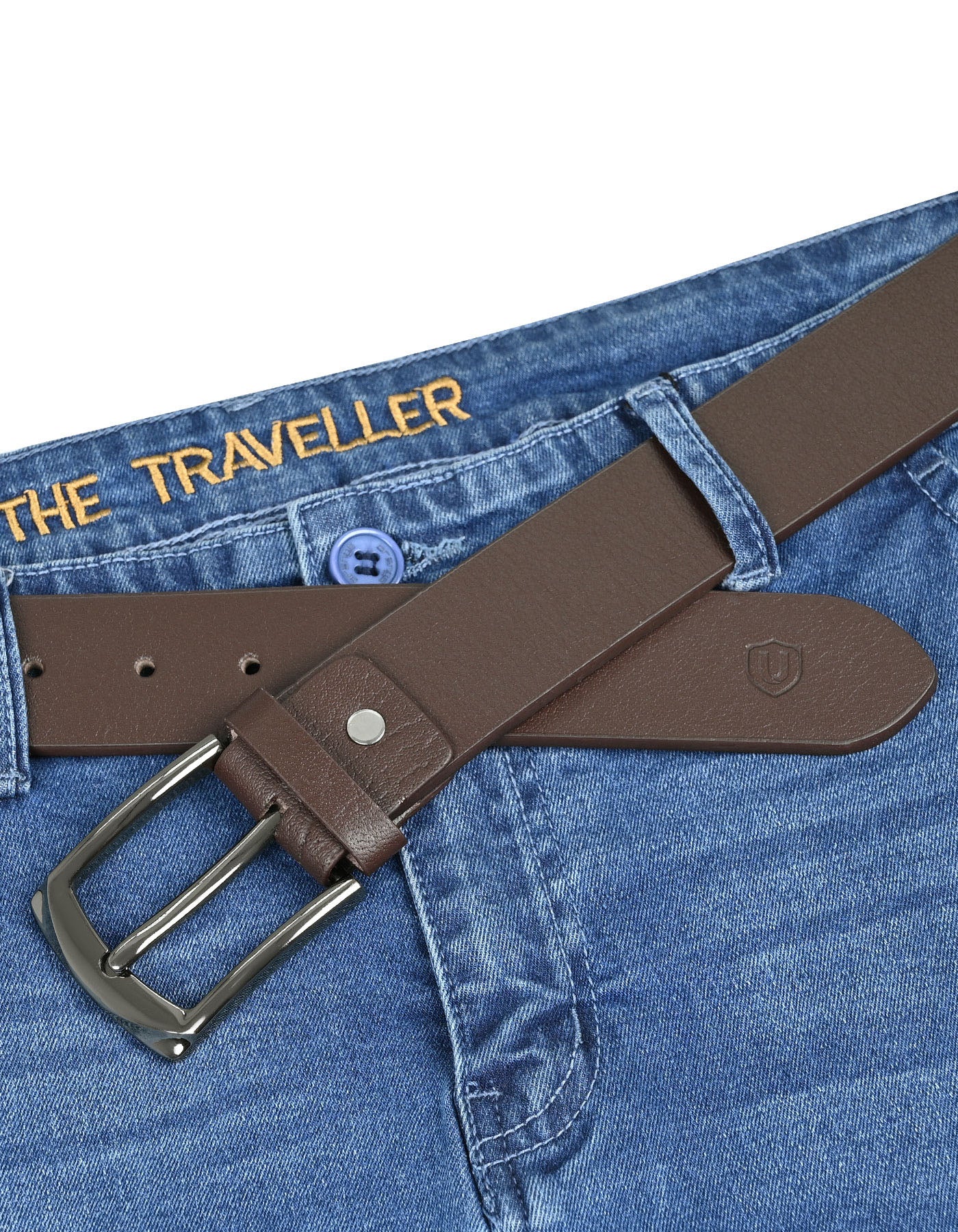 Brown Casual Belt BTC2454-1-36