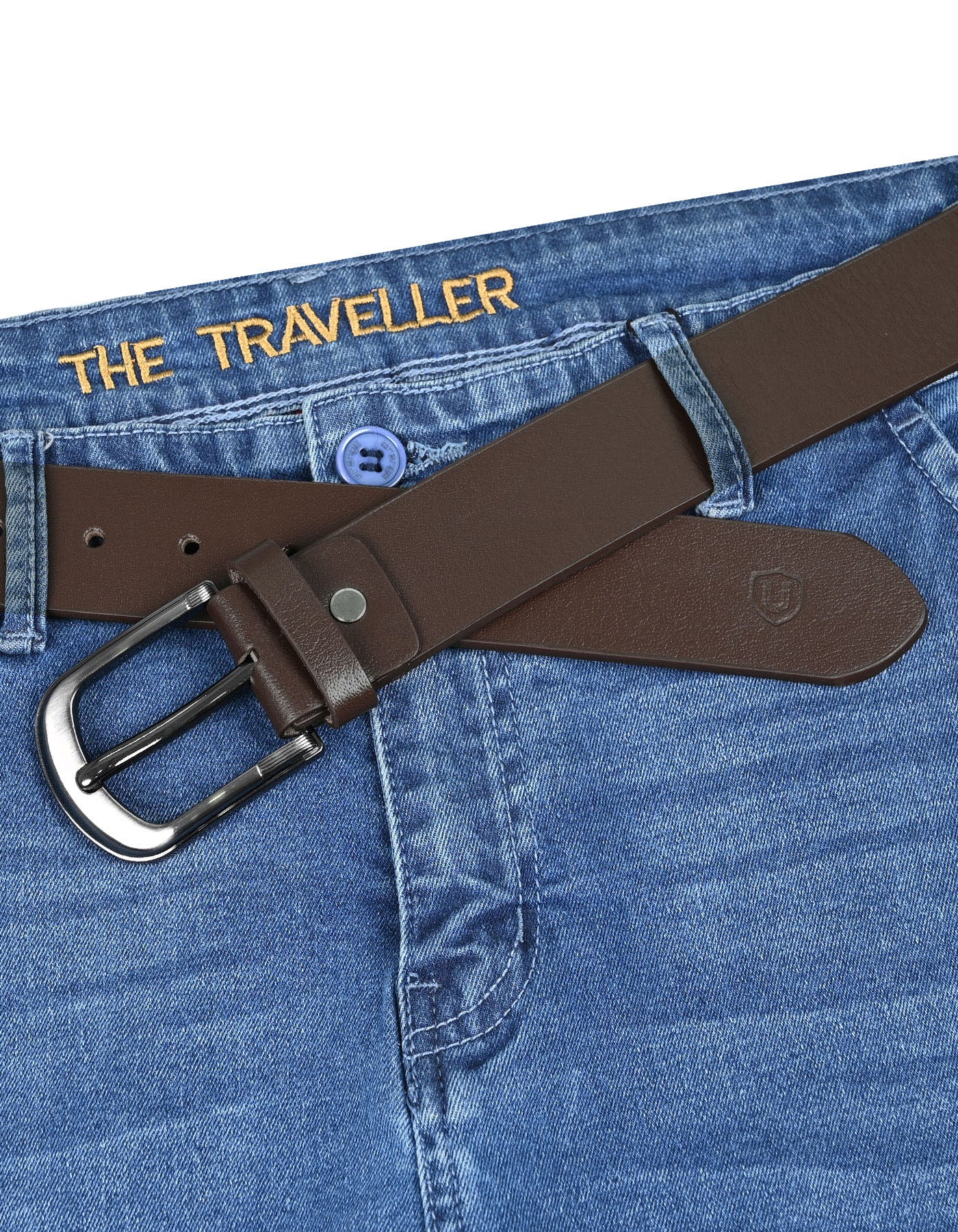 Brown Casual Belt BTC2454-3-36