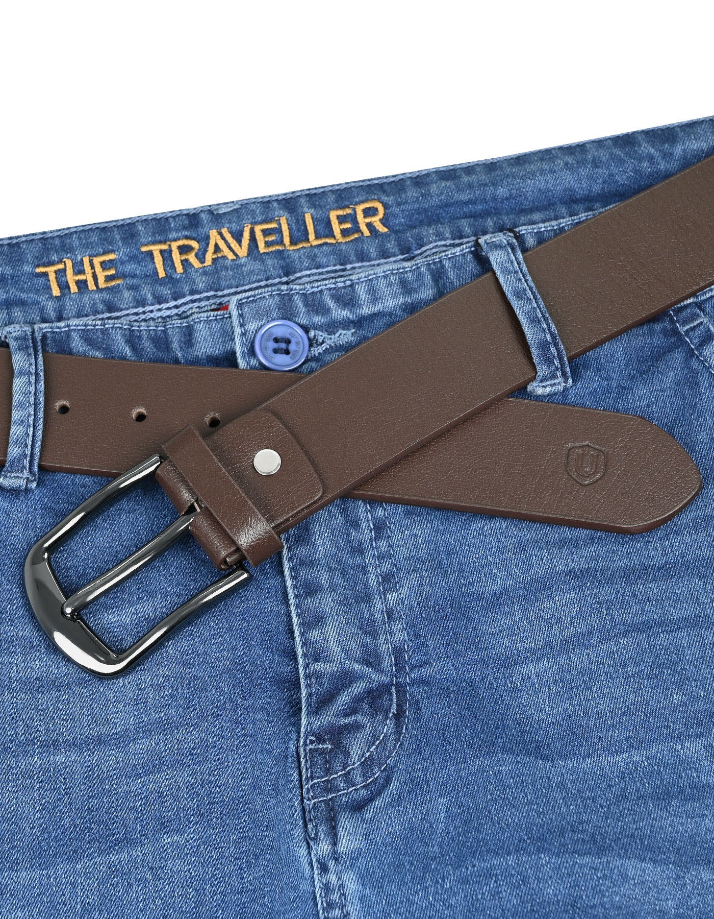 Brown Casual Belt BTC2454-36