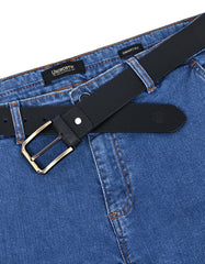 Casual Belt Pin Buckle Black BTC2506 Uniworth Single Side BTC2506-36