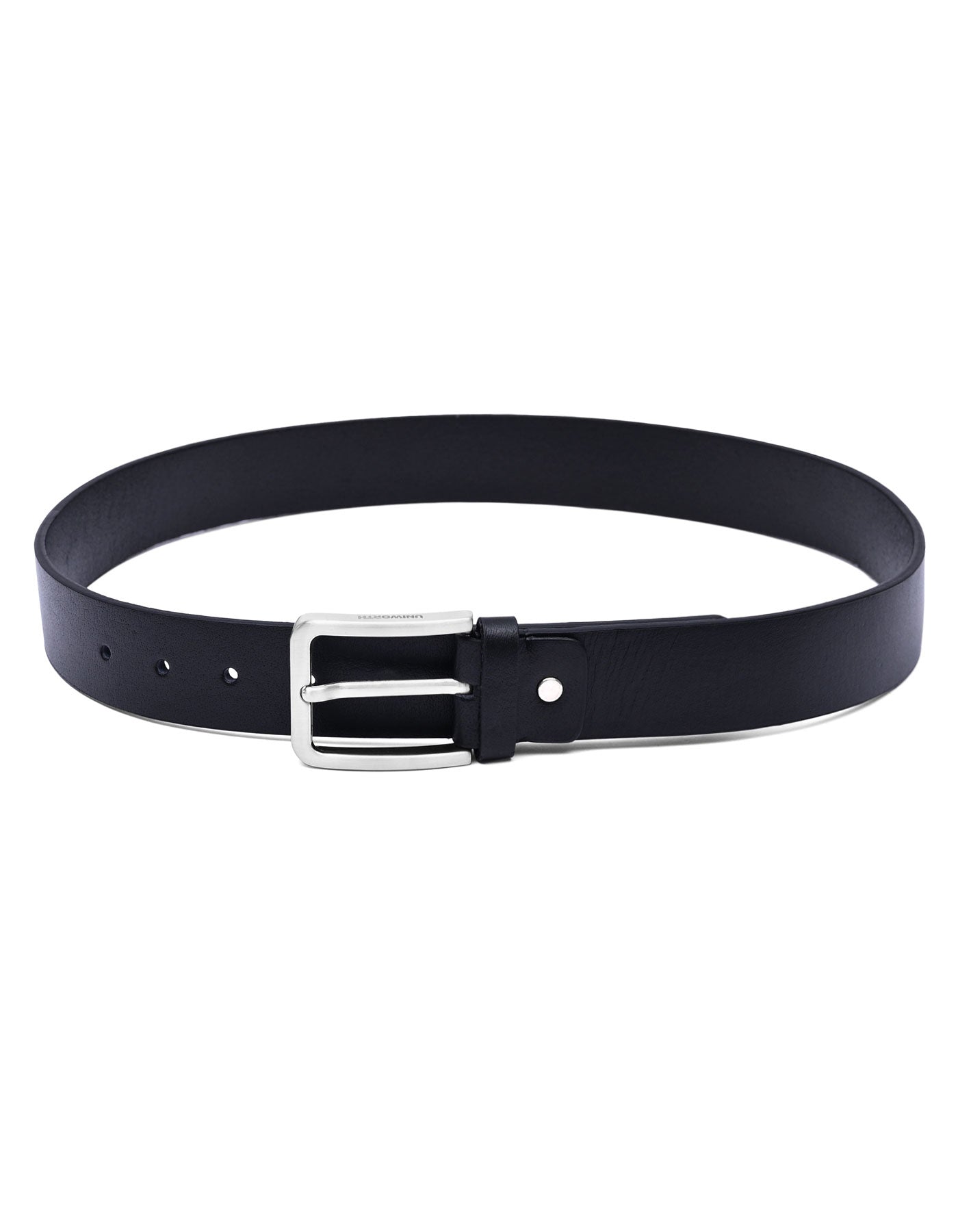 Casual Belt Pin Buckle Black BTC2513 Uniworth Single Side BTC2513-34