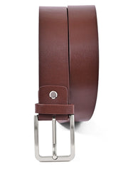 Casual Belt Pin Buckle Brown BTC2605 Uniworth Single Side BTC2605-34