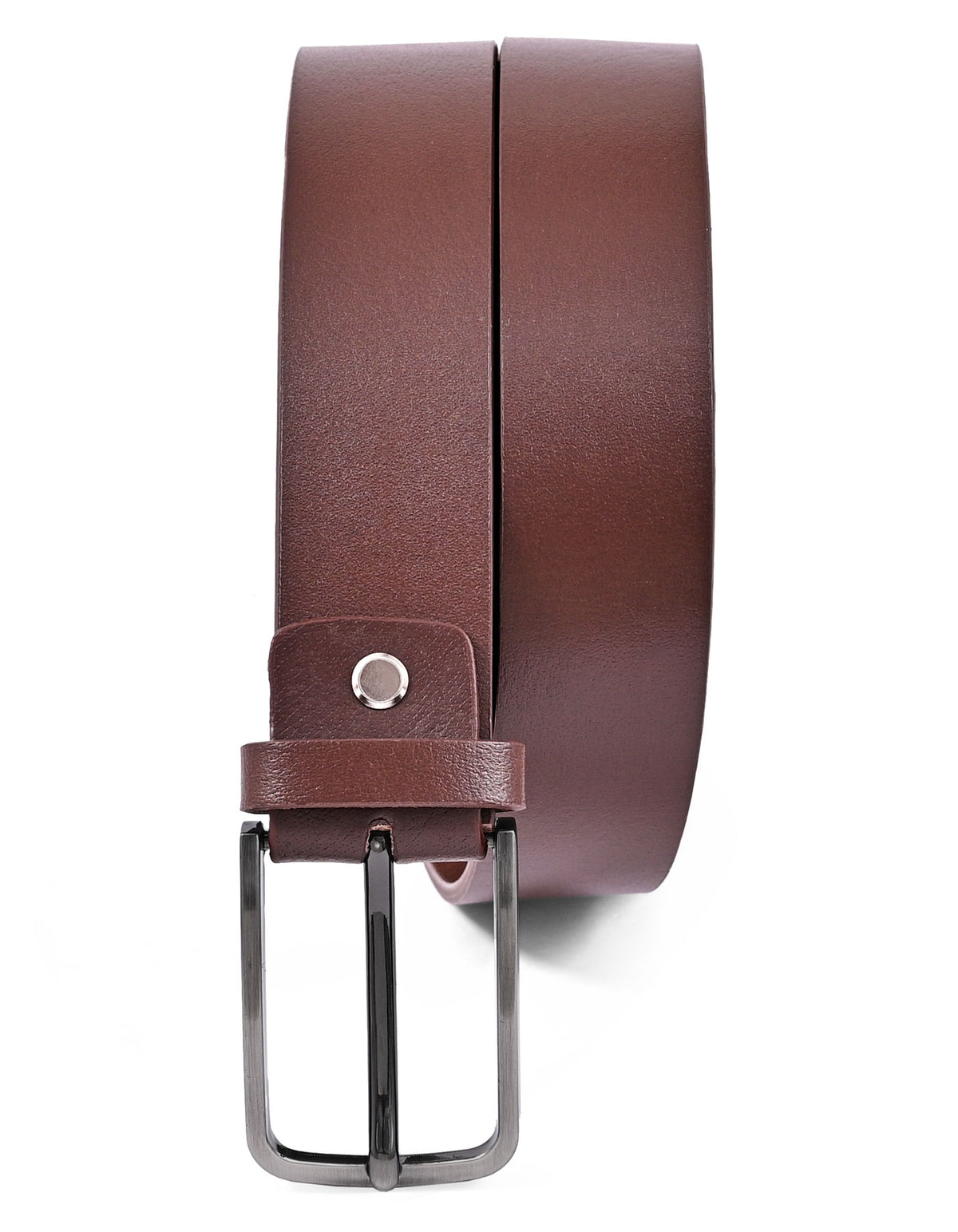 Casual Belt Pin Buckle Brown BTC2607 Uniworth Single Side BTC2607-34