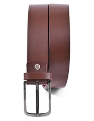 Casual Belt Pin Buckle Brown BTC2607 Uniworth Single Side BTC2607-34