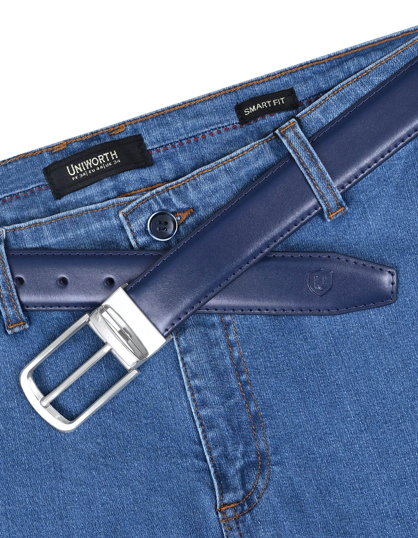 Navy Formal Belt BTF24128-36