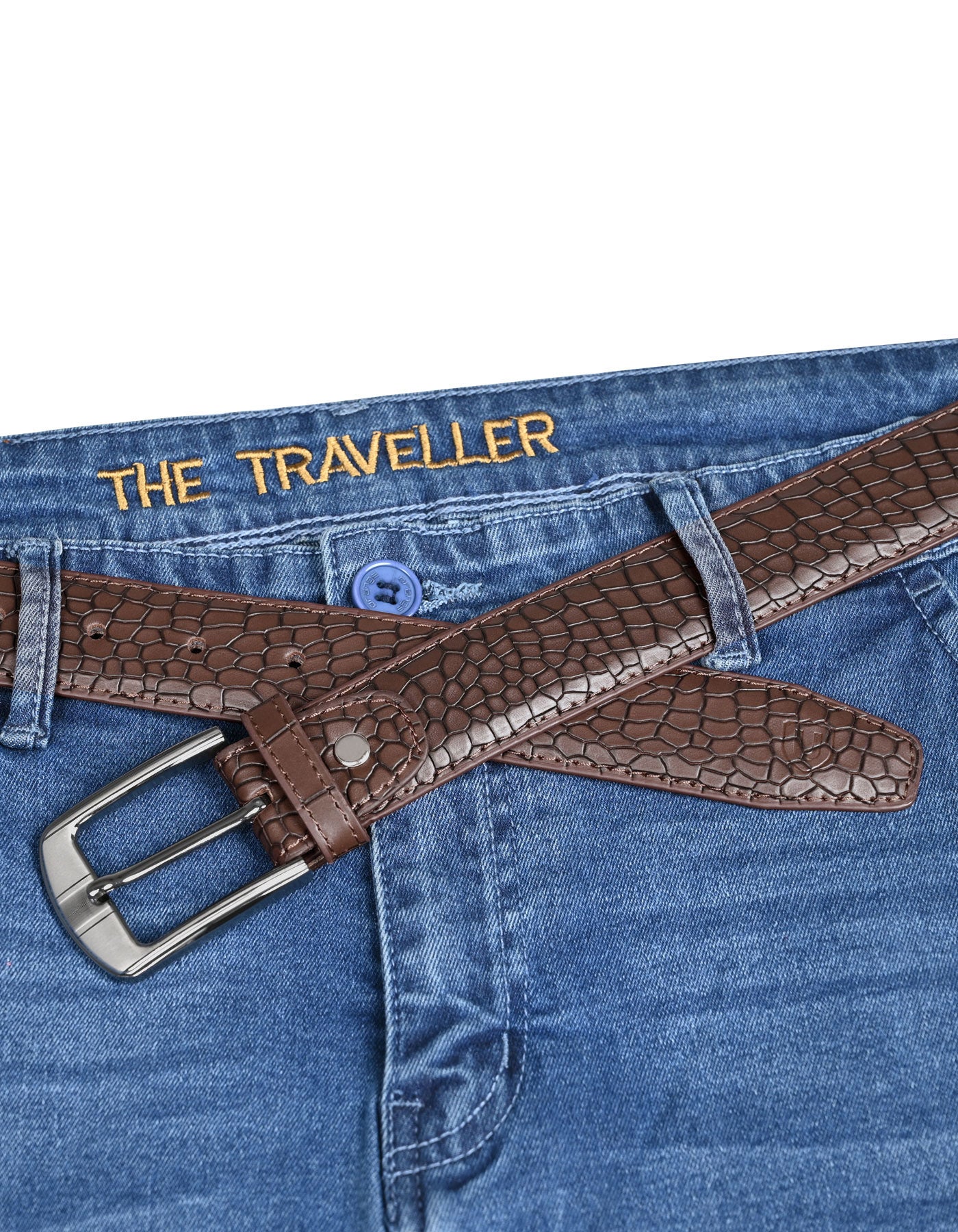 Brown Formal Belt BTF2431-2-38