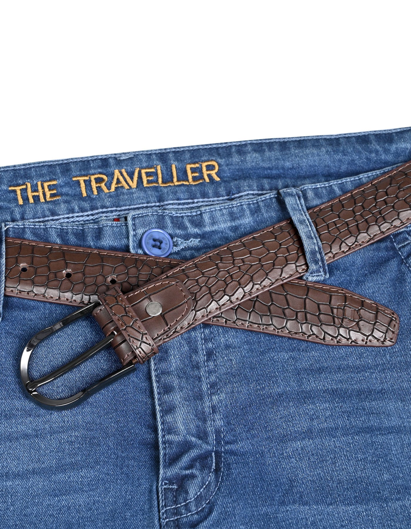 Brown Formal Belt BTF2431-3-38