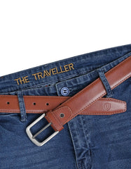 Burgundy Formal Belt BTF2433-1-36