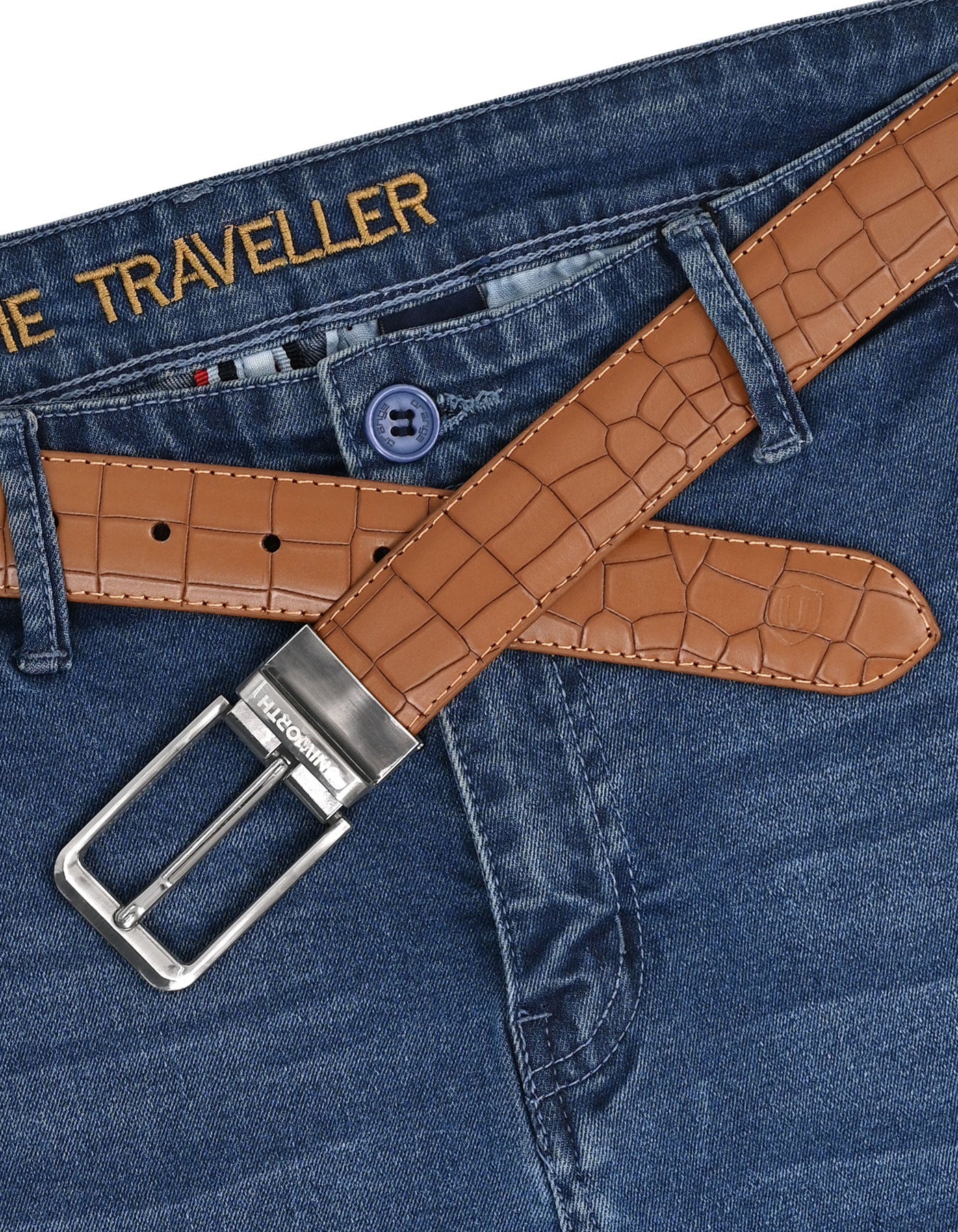 Tan Formal Belt BTF2436-3-36