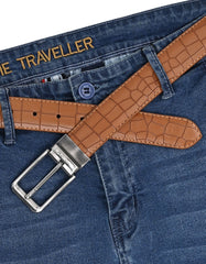 Tan Formal Belt BTF2436-3-36